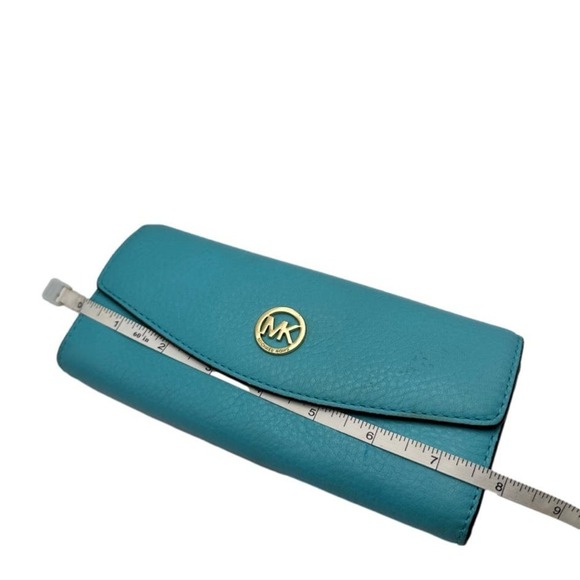 MICHAEL KORS Aqua / Blue Wallet - Picture 7 of 9